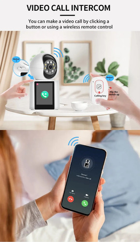 Câmera Cctv Com Chamada De Uma Tecla, Câmera Ip Icsee