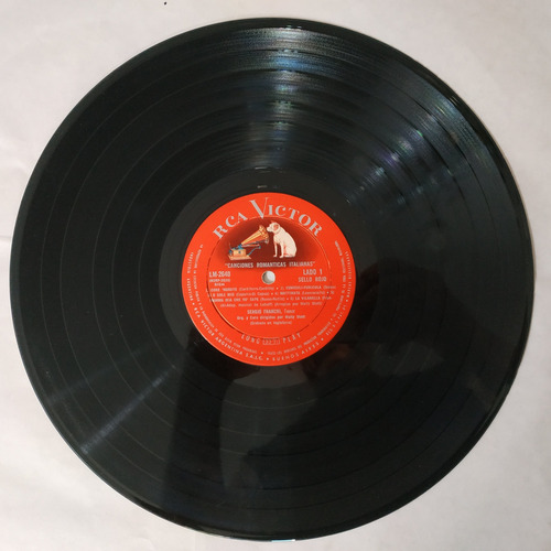Música Disco Vinilo, Sergio Franchi Canciones Románticas (Usado)