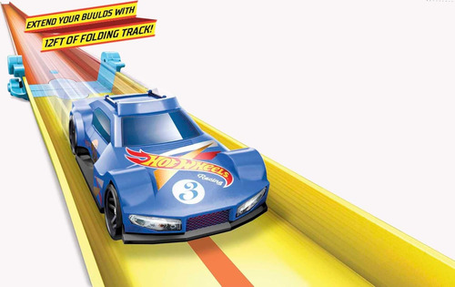 Paquete De Pistas Plegable Hot Wheels Track Builder Surtido