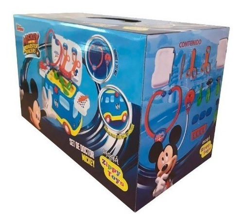 Autito Caminador Set De Doctor Mickey