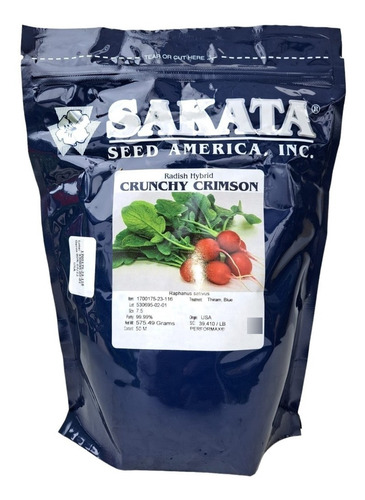 Semillas De Rabano Crunchy Crimson Sakata 50 M