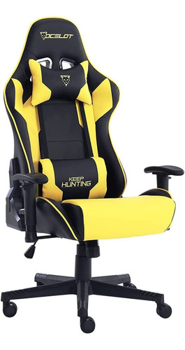 Silla Gamer Ergonómica Reclinable Ocelot Ogs 150kg C/cojines