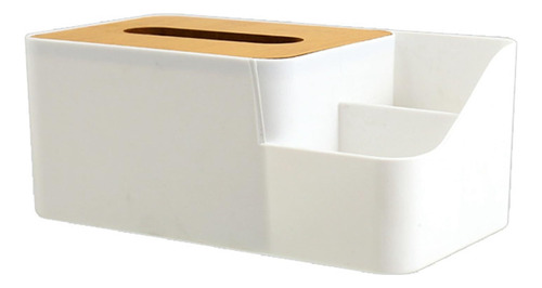 Cubierta De Caja Pañuelos 2 Compartimentos Caja Dispensadora