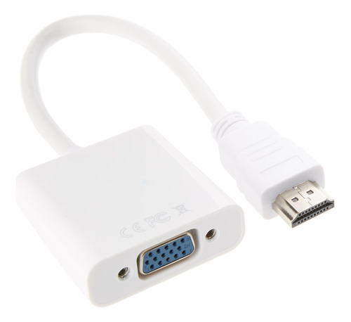 V7 Cblhdav-1n Cable Adaptador Hdmi A Vga, Portátil A Vga, Tv