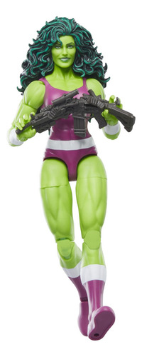 Figura De Ação Marvel Legends Series She-hulk 15cm C/ Acessó