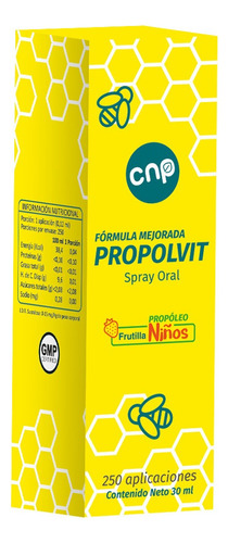 Propolvit Infantil Sabor Frutilla Solución Oral 30 Ml