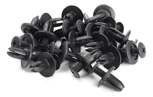 100 Pcs Clips Retenedor Coche Plástico Remaches Puerta Parac