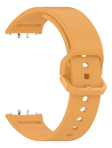 Pulseira Moderna Ltimports Para Samsung Galaxy Fit3 Sm-r390 Cor Mostarda