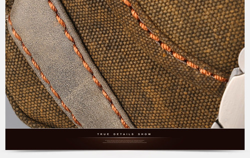 Bolso De Hombro Retro Para Hombre Para Ocio Bandolera Lona