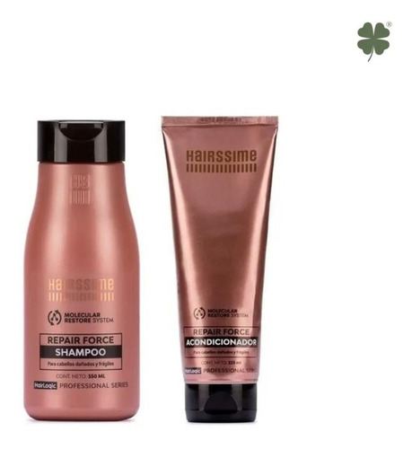 Hairssime  Shampoo + Acondicionador Repair Force- Hair Logic