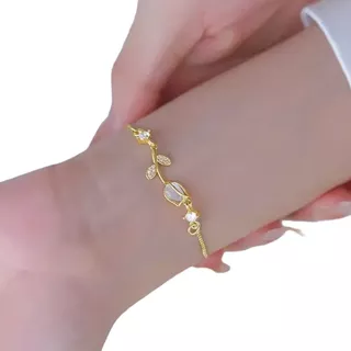 Pulsera Para Dama Hermoso Tulipán Sofisticado Y Elegante