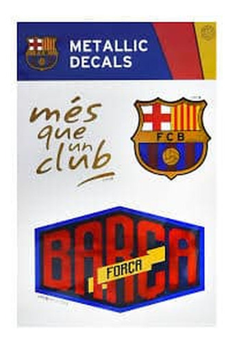 Sticker - Barcelona Metallic Decals