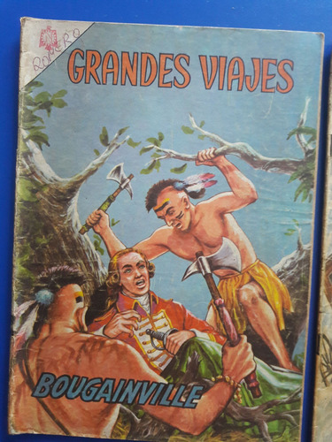 2 Revistas Comic Grandes Viajes Ed Novaro 1965