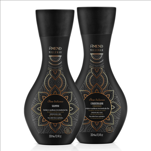 Amend Oleos Indianos Kit Shampoo E Condicionador 300ml