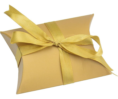 ~? Aokbean Pack De 100 European Kraft Paper Pillow Gift Boxe
