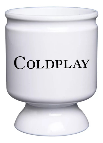 Mate Personalizado Polímero Coldplay Logo Imagen Souvenir