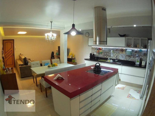 Imagem 13 de 30 de Imob01 - Apartamento 96 M² - Venda - 3 Dormitórios - 1 Suíte - Jardim - Santo André/sp - Ap1180