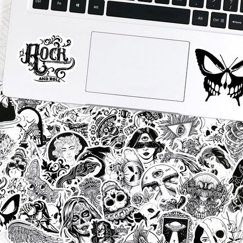 10/30/50 Unidades/pacote De Adesivos De Skate Gothic Horror