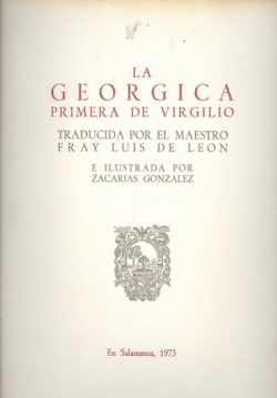 Libro La Georgica Primera De Virgilio De Lc