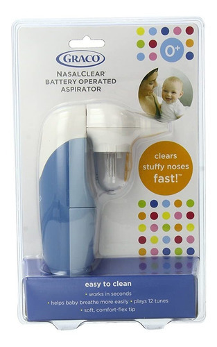 Aspirador Nasal Graco Nasalclear, 1 Cuenta