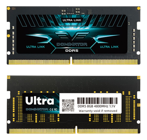 Memória Ram Notebook 8gb Ddr5 4800mhz Ultra Link Dominator