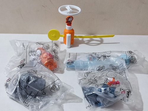 Lote 5 Figuritas De Snoopy De Peanuts, Promos De Mcdonald. (Usado)