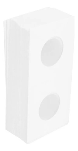 Soporte De Cartón Para 4 X 50 Unidades. 2 Tiras Para Monedas