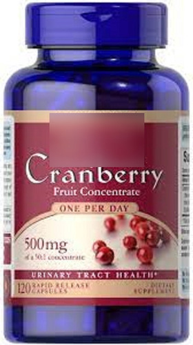 Cranberry 25,000mg 120 Cap 1 Al Dia Puritans Pride Usa