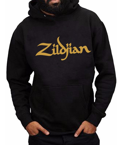 Sudadera Zildjian Baterista Rock Metal Musica Drums