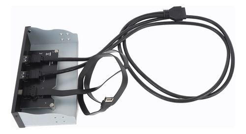 Hub De Panel Frontal Usb Gen2x2 A Tipo C, 3 Puertos, 5,25 Pu