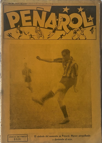 Peñarol Nº 1, Juan A Schiaffino, Míguez 1948 Fútbol Z4p2