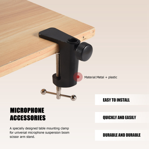 Braçadeira De Montagem De Mesa De Metal Pesado Para Suspensó