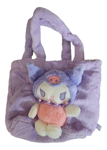 Bolso De Peluche Pikachu Kuromi Stitch Gato Lucifer