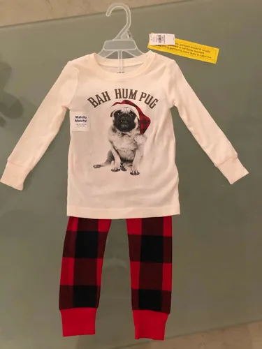 Old Navy Pijama Navidad Ni o a Pantal n Sweater Rojo Beige
