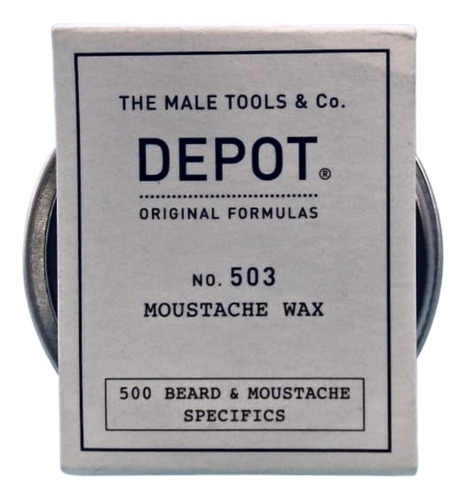 Bálsamo Cera Para Bigote N°503, Depot, 30ml.