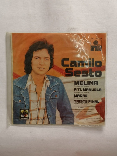 Camilo Sesto - Melina / A Ti, Manuela / Madre / Triste Final (Usado)