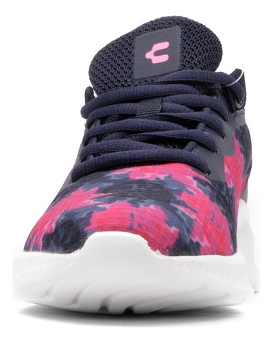 Tenis Para Mujer Cushion Factor Cómodo 1079273 Marino/fiusha