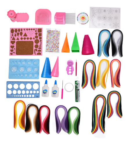 Kit Completo De Pintura En Filigrana Quilling S