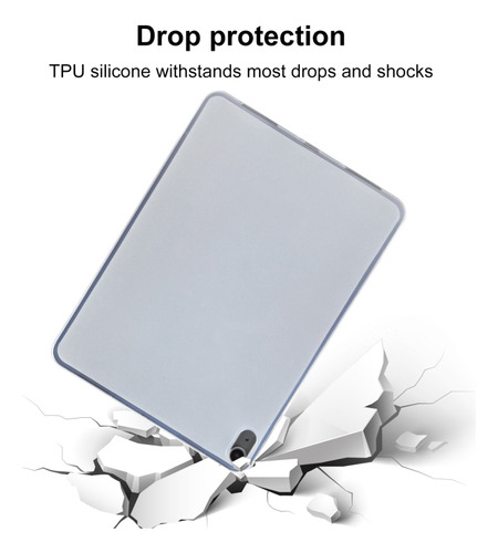 Funda De Tpu Esmerilado Transparente Esmerilado Para Lenovo
