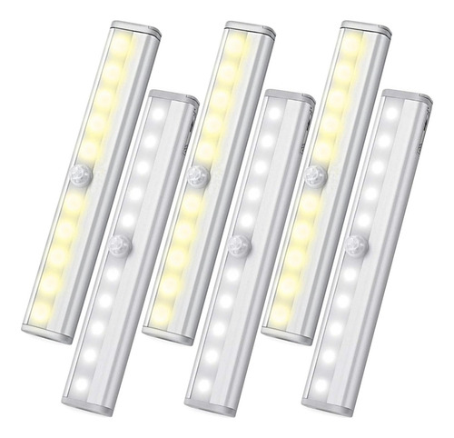 Luz Led Armario 400 Lm Sensor Movimiento 10 Luces Ews