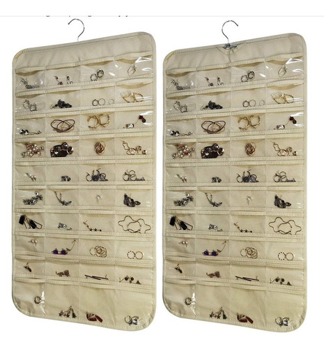 Imagen 5 de 7 de Organizador De Joyas Para Colgar, Joyero, Bolsa Para Joyas