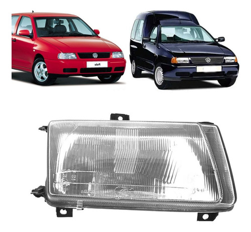 Optica Volkswagen Caddy 1996 1997 1998 1999 2000 Derecho