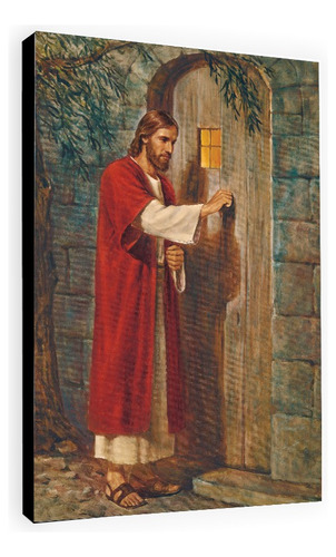 Cuadro De Jesus Golpea A Tu Puerta - Imágenes Religiosas