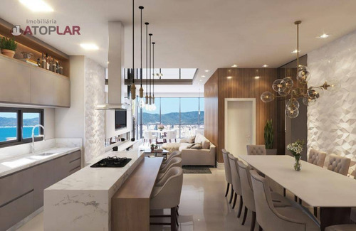 Imagem 1 de 13 de Cobertura À Venda, 206 M² - Meia Praia - Itapema/sc - Co0167