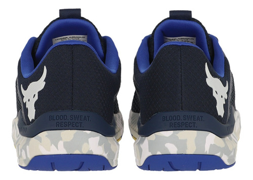 Zapatilla Under Armour Project Rock Bsr 2 Marble Hombre Navy