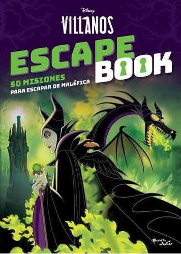 Villanos - Escape Book - The Walt Disney Company - Nuevo