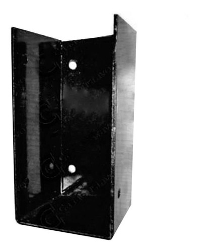 Herraje Caja Cerrada 90° 66x90x48mm Chapa No.14 2mm