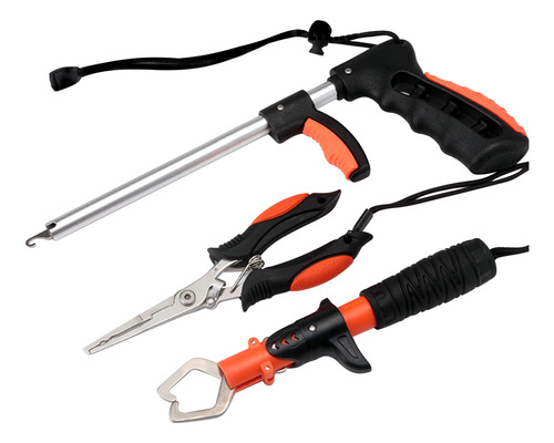 Kit De Herramientas De Pesca: Alicates, Pinza, Anzuelo R Y A