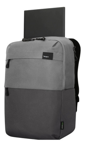 Targus Tbb634gl Mochila Sagano 15.6 Ecosmart Greyblack Color Gris Oscuro Diseño De La Tela Lisa