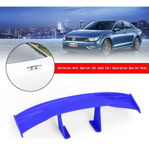 Alerón Alerón Automático Universal Minispoiler Wing Azul.